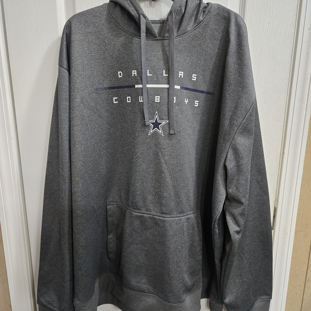 NFL Dallas Cowboys Dark Gray Hoodie